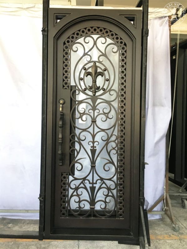 Cửa 1 cánh họa tiết độc đáo Cửa 1 cánh họa tiết độc đáo