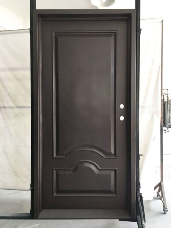 Cửa sử dụng sắt tấm dập kín Cửa sử dụng sắt tấm dập kín