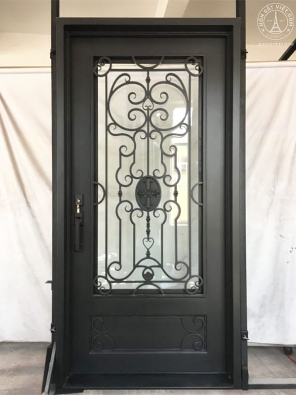 Cửa sắt 1 cánh hoa văn Cửa sắt 1 cánh hoa văn