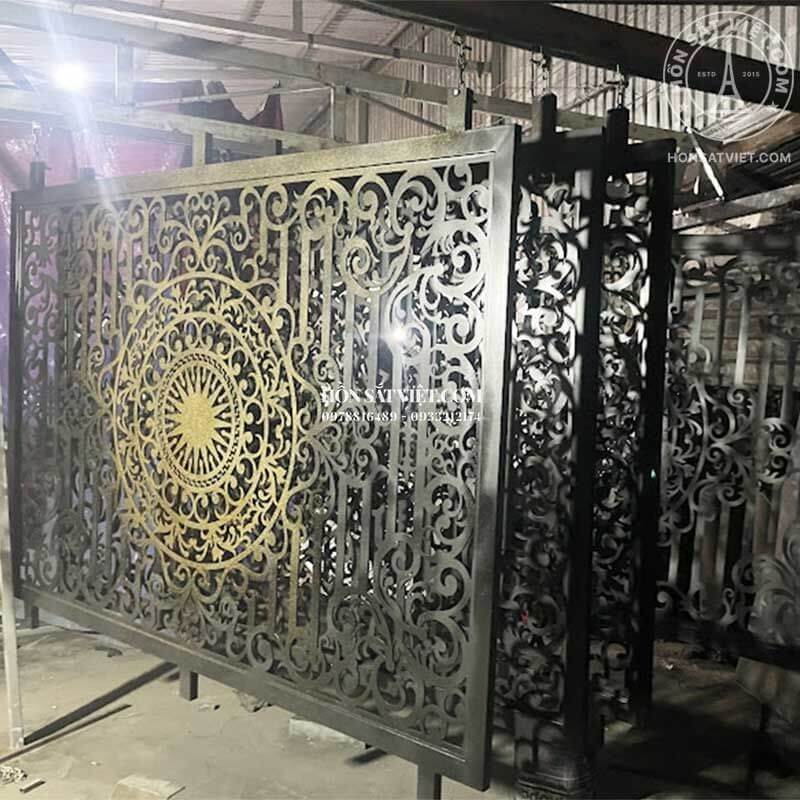 Thiết kế hàng rào sắt CNC đẹp