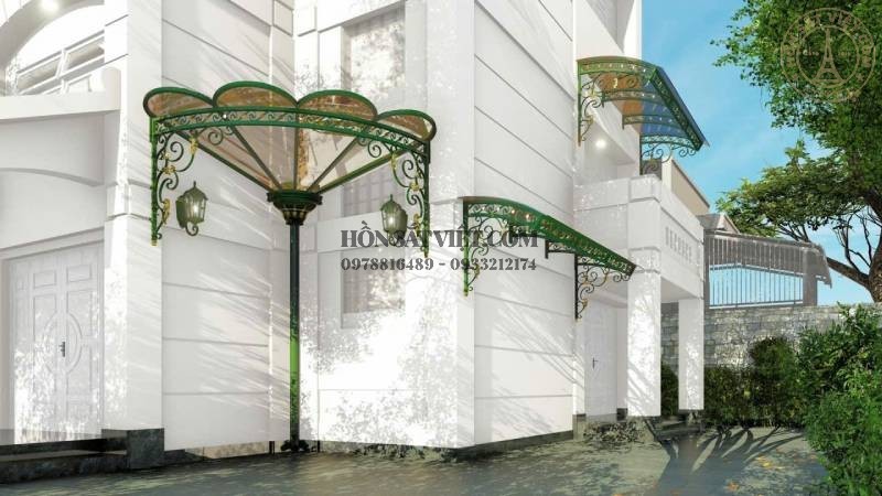 Mái vòm sắt nghệ thuật cổ điển lắp đặt tại Nha Trang Mái vòm sắt nghệ thuật cổ điển lắp đặt tại Nha Trang