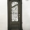 Cửa sắt 1 cánh dễ lắp đặt và bảo trì