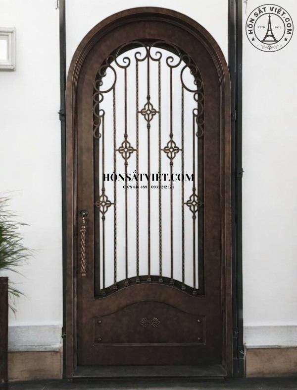 Cửa sắt 1 cánh ID1211 sang trọng và thẩm mỹ Cửa sắt 1 cánh ID1211 sang trọng và thẩm mỹ