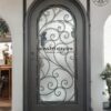 Cửa Sắt 1 Cánh Uốn Hoa Văn Đẹp Mắt, Sang Trọng