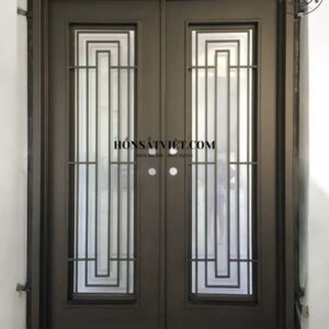 Cửa Sắt 2 Cánh TD2117 Cao Cấp, An Toàn và Đẹp Mắt
