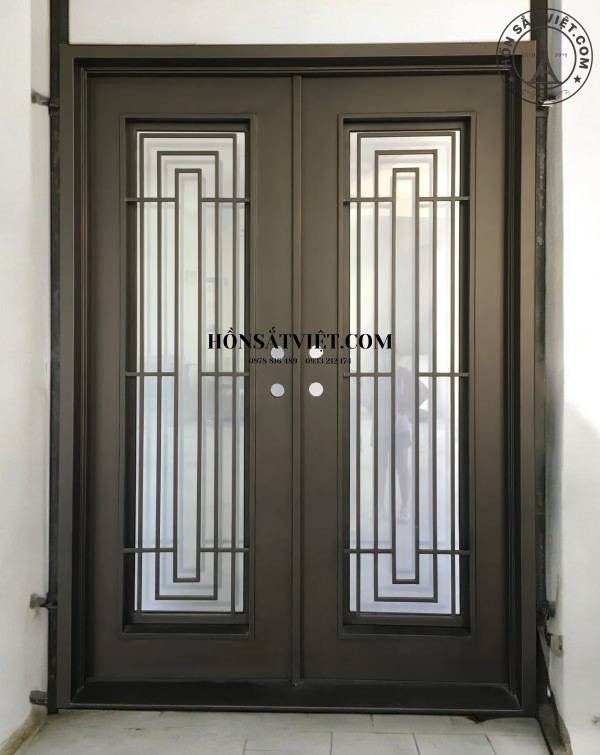 Cửa Sắt 2 Cánh TD2117 Cao Cấp, An Toàn và Đẹp Mắt Cửa Sắt 2 Cánh TD2117 Cao Cấp, An Toàn và Đẹp Mắt