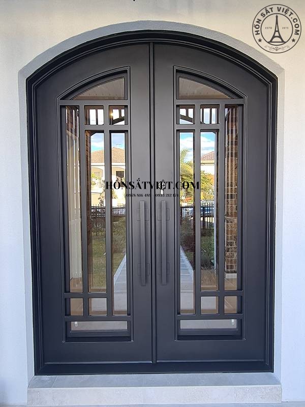 Cửa Sắt 2 Cánh TD2103 Cho Nhà Phố Đẹp Cửa Sắt 2 Cánh TD2103 Cho Nhà Phố Đẹp