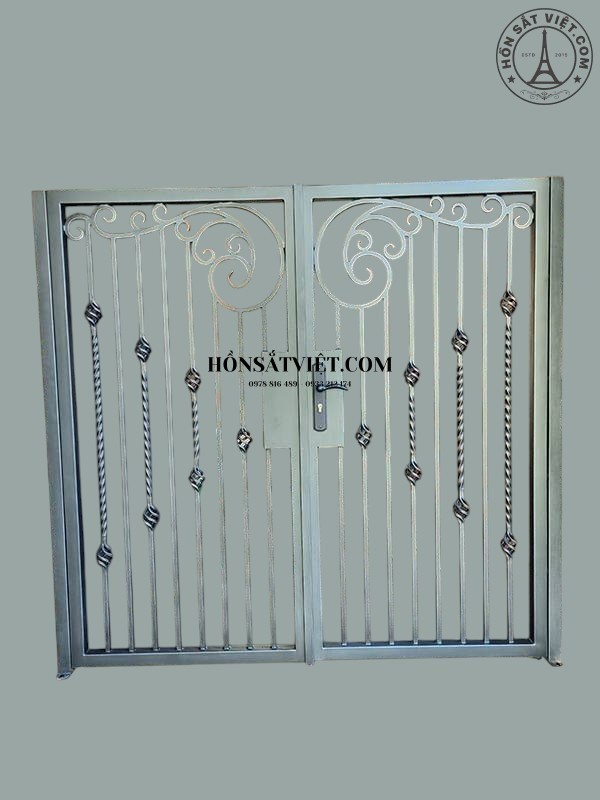 Cửa Sắt 2 Cánh TD2109 Cho Nhà Vườn Tại Tây Ninh Cửa Sắt 2 Cánh TD2109 Cho Nhà Vườn Tại Tây Ninh