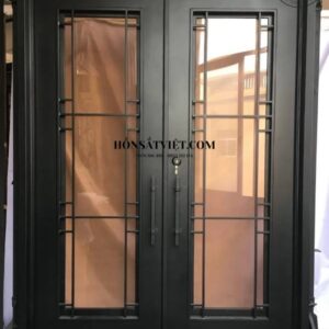 Cửa Sắt 2 Cánh TD2118 Cho Nhà Cấp 4