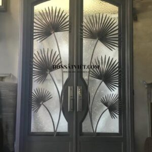 Cửa Sắt 2 Cánh TD2122 Hoa Văn Độc Đáo