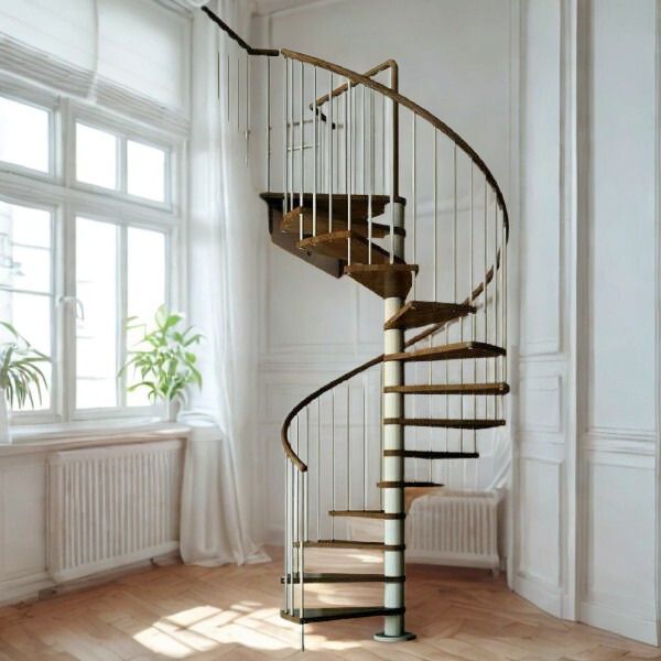 Cầu Thang Xoắn SS1224 Phong Cách Hiện Đại - Sự Thanh Thoát Trong Không Gian Cầu Thang Xoắn SS1224 Phong Cách Hiện Đại - Sự Thanh Thoát Trong Không Gian