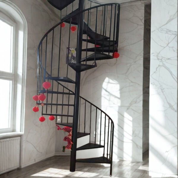 Cầu Thang Xoắn SS1231 Kiều Dáng Linh Hoạt - Thanh Lịch Và Nhẹ Nhàng Cầu Thang Xoắn SS1231 Kiều Dáng Linh Hoạt - Thanh Lịch Và Nhẹ Nhàng