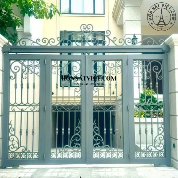Cổng nhà hiện đại MG5302 sắt mỹ thuật, tinh tế và sang trọng Cổng nhà hiện đại MG5302 sắt mỹ thuật, tinh tế và sang trọng