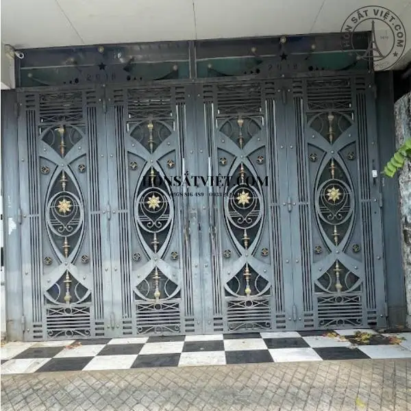 Cổng nhà hiện đại MG5313 màu xám sang trọng và tinh tế Cổng nhà hiện đại MG5313 màu xám sang trọng và tinh tế