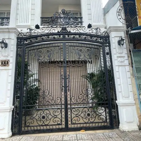 Cổng nhà hiện đại MG5315 hoa văn sắt nghệ thuật sang trọng Cổng nhà hiện đại MG5315 hoa văn sắt nghệ thuật sang trọng