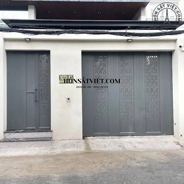 Cổng Nhà Hiện Đại MG5327 Chất Liệu Thép Cao Cấp Cổng Nhà Hiện Đại MG5327 Chất Liệu Thép Cao Cấp