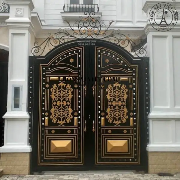 Cổng Nhà Hiện Đại MG5341 Sắt Nghệ Thuật Cổng Nhà Hiện Đại MG5341 Sắt Nghệ Thuật