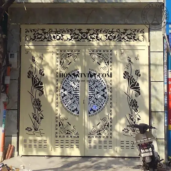 Cổng sắt CNC CNC3734 phong cách hiện đại Cổng sắt CNC CNC3734 phong cách hiện đại