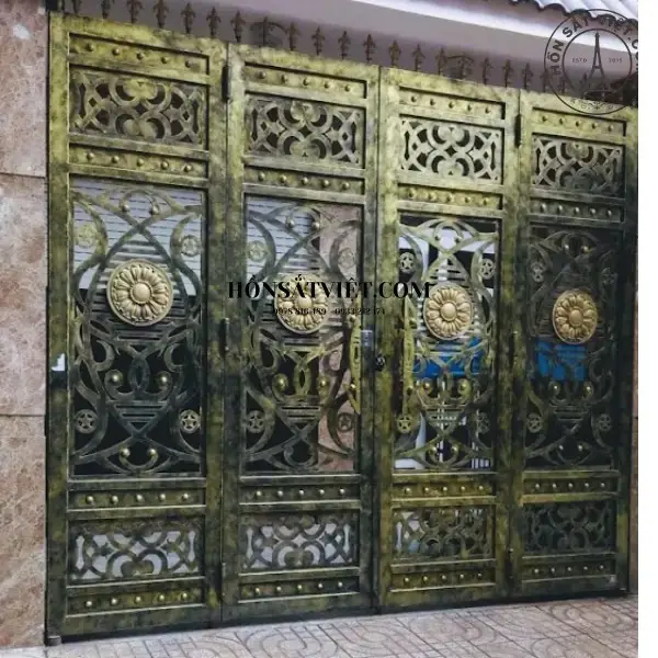 Cổng sắt CNC CNC3734 phong cách tối giản hiện đại Cổng sắt CNC CNC3734 phong cách tối giản hiện đại