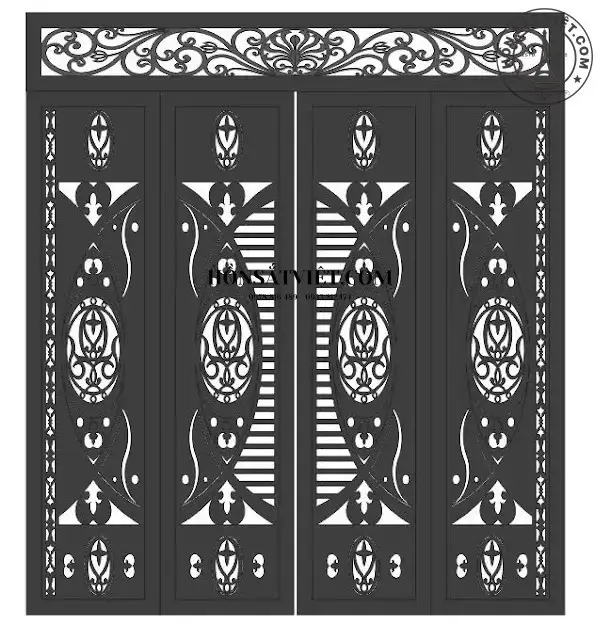 Cổng sắt CNC CNC3797 thiết kế tinh tế Cổng sắt CNC CNC3797 thiết kế tinh tế