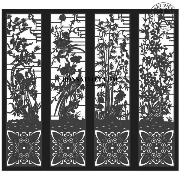 Cửa cổng sắt CNC CNC3710 chống gỉ sét Cửa cổng sắt CNC CNC3710 chống gỉ sét