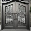 Cửa Sắt 2 Cánh TD2128 Tay Mở Truyền Thống - Cứng Cáp Và Đẹp Mắt