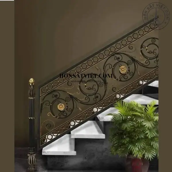 Lan Can Sắt Mỹ Thuật AWR5368 Họa Tiết 3D Độc Đáo Lan Can Sắt Mỹ Thuật AWR5368 Họa Tiết 3D Độc Đáo