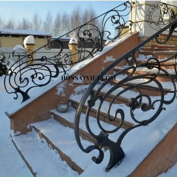 Lan Can Sắt Mỹ Thuật AWR5369 Mạnh Mẽ Và Cá Tính Lan Can Sắt Mỹ Thuật AWR5369 Mạnh Mẽ Và Cá Tính