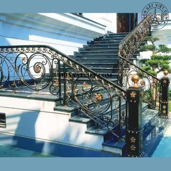 Lan Can Sắt Mỹ Thuật AWR5481 Thiết Kế Đương Đại Tinh Tế Lan Can Sắt Mỹ Thuật AWR5481 Thiết Kế Đương Đại Tinh Tế