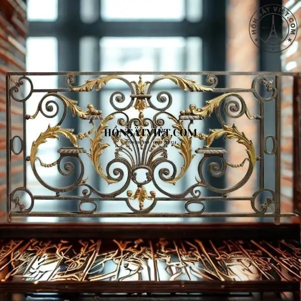 Lan Can Sắt Mỹ Thuật AWR5353 Thiết Kế Bảo Vệ An Toàn Lan Can Sắt Mỹ Thuật AWR5353 Thiết Kế Bảo Vệ An Toàn