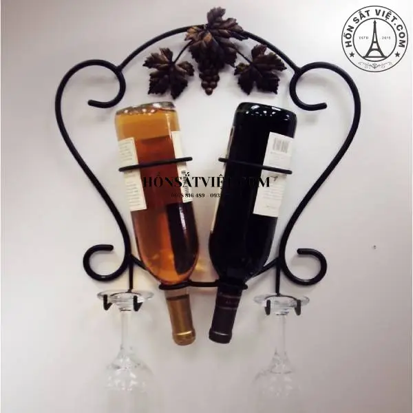 Kệ Để Rượu WS2609 Hoa Văn Tinh Tế Kệ Để Rượu WS2609 Hoa Văn Tinh Tế