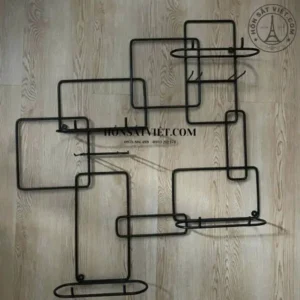 Kệ Để Rượu WS2614 Treo Tường 4 chai