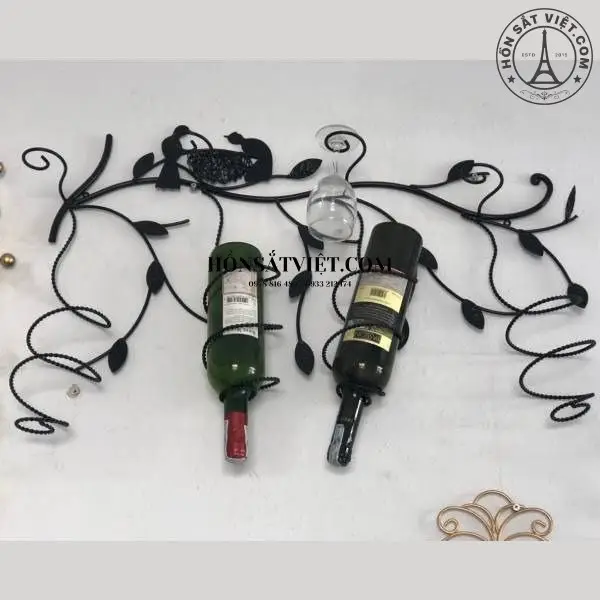 Kệ Để Rượu WS2625 Màu Đen Thanh Lịch Nhẹ Nhàng Kệ Để Rượu WS2625 Màu Đen Thanh Lịch Nhẹ Nhàng