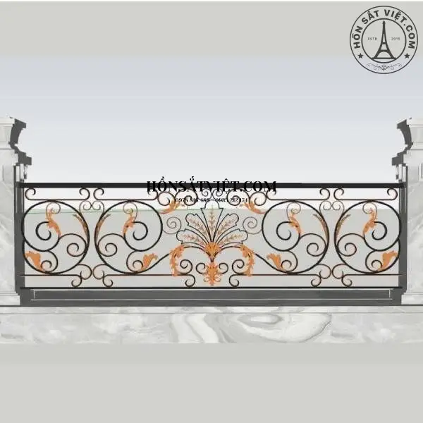 Lan Can Ban Công Sắt BR2810 Điểm Nhấn Sang Trọng Cho Nhà Phố Lan Can Ban Công Sắt BR2810 Điểm Nhấn Sang Trọng Cho Nhà Phố