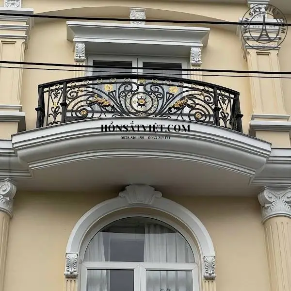 Lan Can Ban Công Sắt BR2815 Họa Tiết Đẹp Tại HCM Lan Can Ban Công Sắt BR2815 Họa Tiết Đẹp Tại HCM