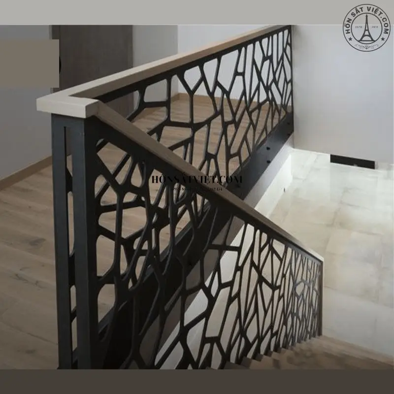 Lan can CNC cầu thang đẹp, sang trọng và bền bỉ Lan can CNC cầu thang đẹp, sang trọng và bền bỉ