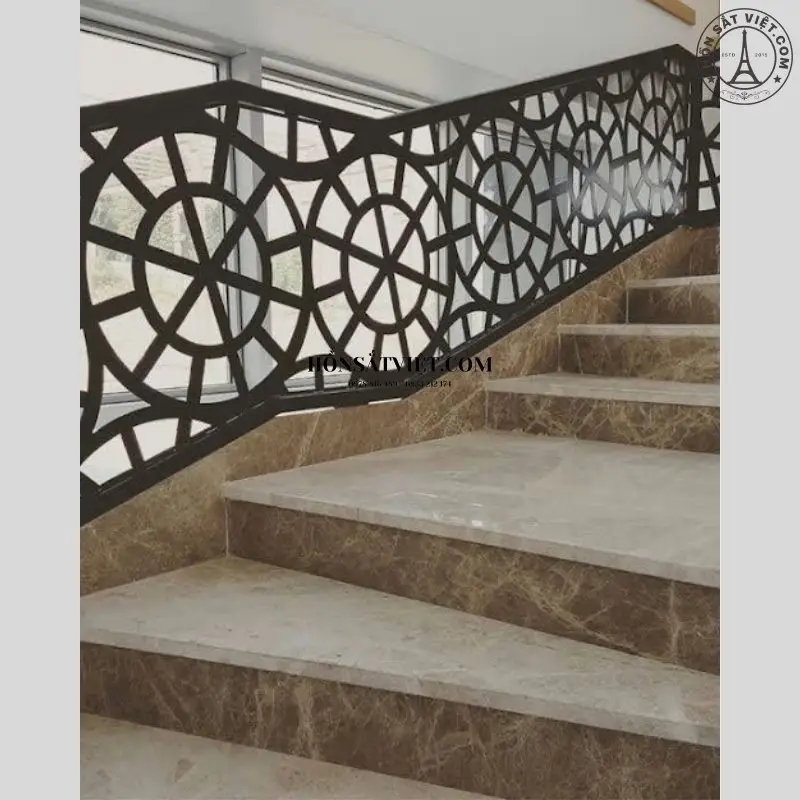 Mẫu lan can cắt CNC hiện đại, phù hợp với không gian sống Mẫu lan can cắt CNC hiện đại, phù hợp với không gian sống