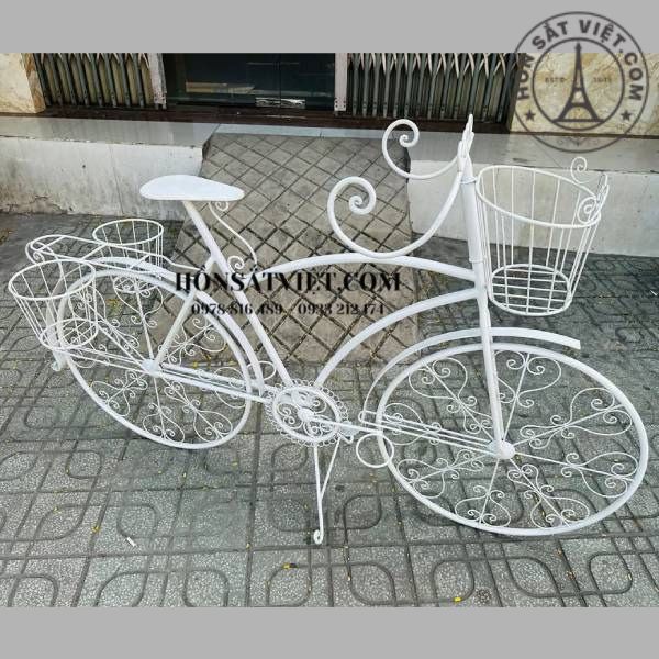 Kệ để hoa xe đạp KS031 Kệ để hoa xe đạp KS031